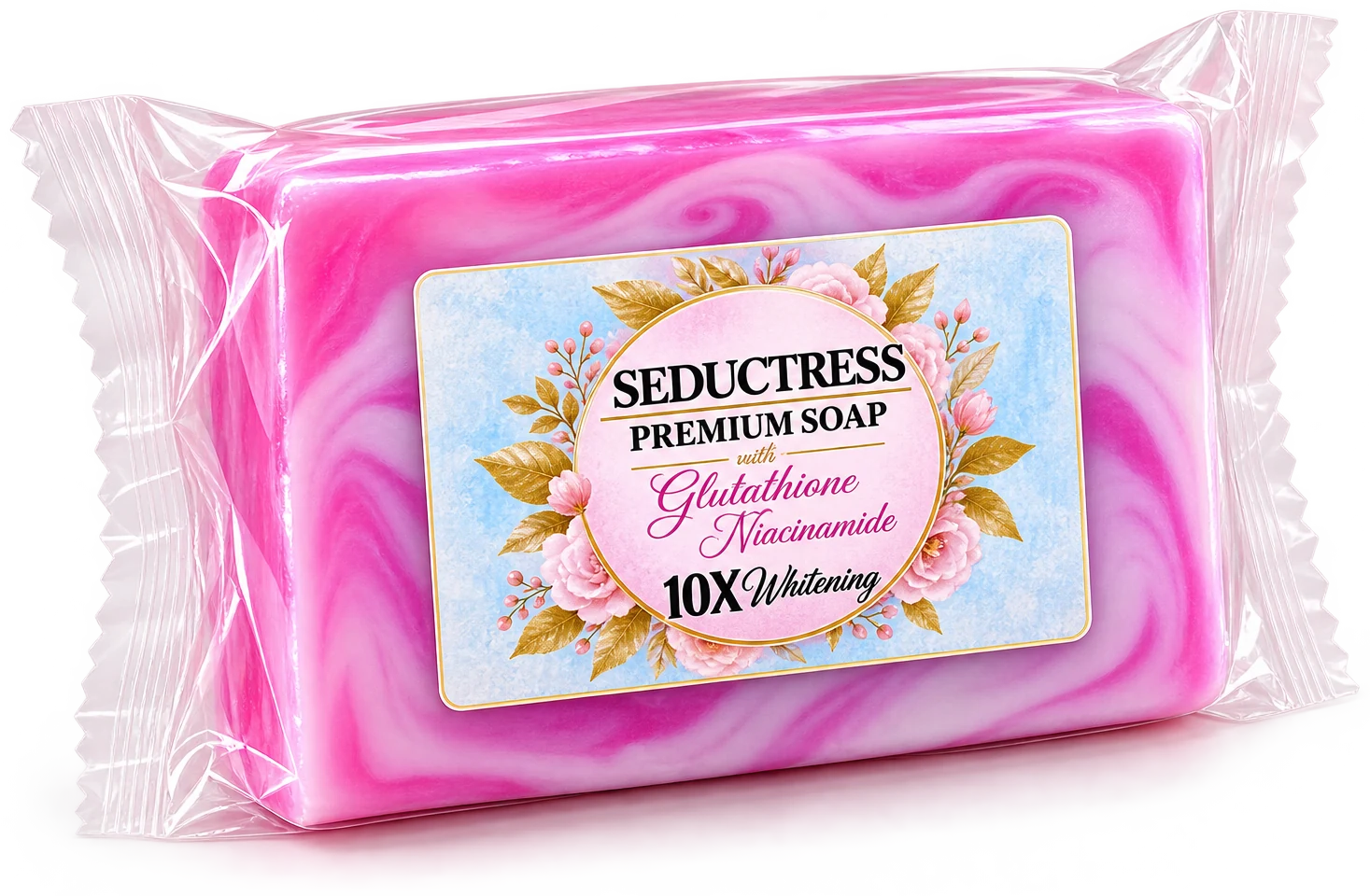 Seductress Premium Soap with Glutathione and Niacinamide — Charmed Skin